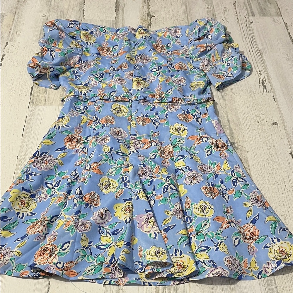 Likely X Revolve Emmy Floral Dress Size 6 - Picture 9 of 12